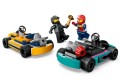 LEGO Klocki City 60400 Gokarty i kierowcy wyścigowi