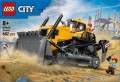 LEGO Klocki City 60466 Żółty buldożer z ładowarką