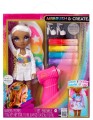 MGA Lalka Rainbow High Air Brush, Grey Eyes