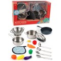 ASKATO Naczynia metalowe 17 elementów