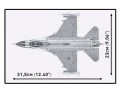Cobi Klocki Klocki F-16AM Fighting Falcon 495 elementów