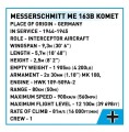Cobi Klocki Klocki Messerschmitt Me 163B Komet 543 elementów