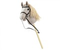 Milly Mally Koń na kiju Hobby Horse Light Grey szary
