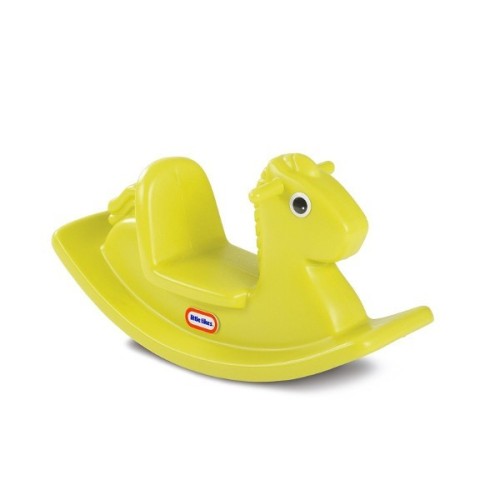 Little Tikes Koń na biegunach żółty