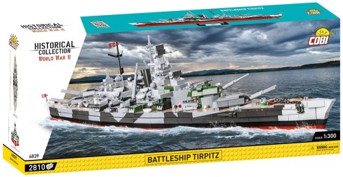 Cobi Klocki Klocki Historical Collection Battleship Tirpitz 2810 elementów