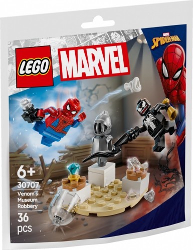 LEGO Klocki Super Heroes 30707 Napad Venoma na muzeum