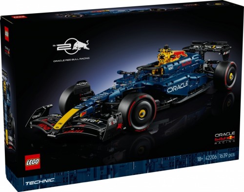 LEGO Klocki Technic 42206 Bolid F1 Oracle Red Bull Racing RB20