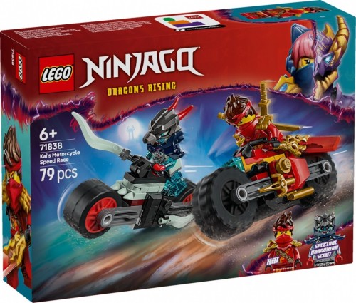LEGO Klocki Ninjago 71838 Wyścig motocyklowy Kaia