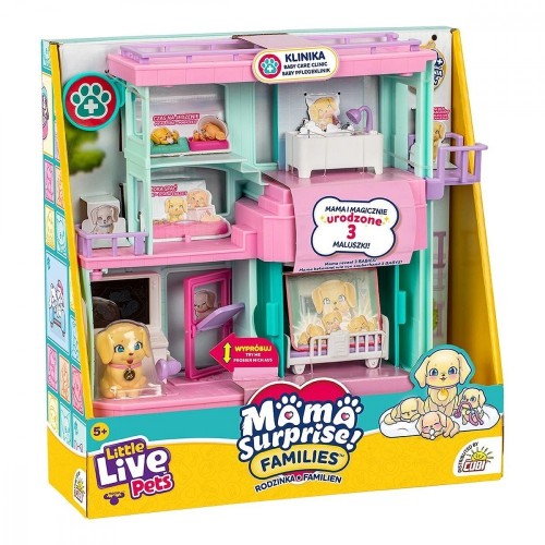 Cobi Zestaw Little Live Pets Families - Klinika