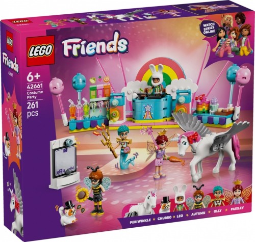 LEGO Klocki Friends 42661 Bal przebierańców z jednorożcem i wróżką
