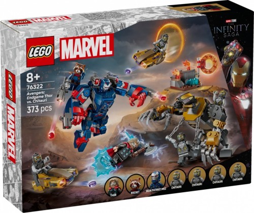 LEGO Klocki Super Heroes 76322 Avengers: Koniec gry Thor kontra Chitauri