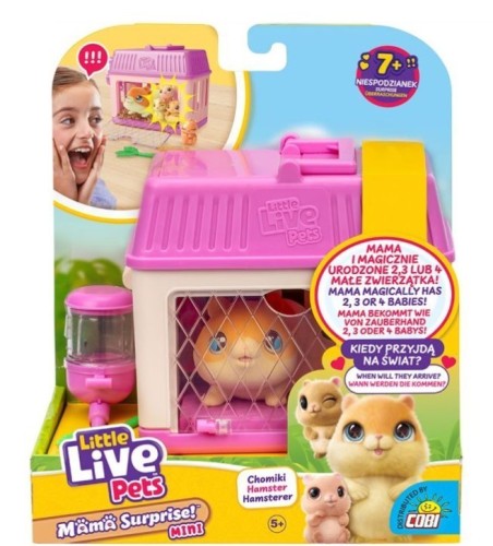 Cobi Figurka Little Live Pets - Mama Surprise Mini chomik