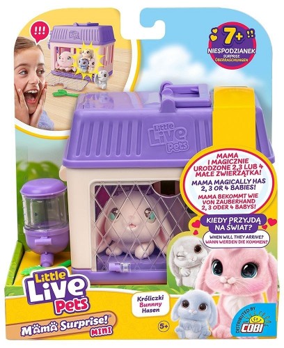 Cobi Figurka Little Live Pets - Mama Surprise Mini królik