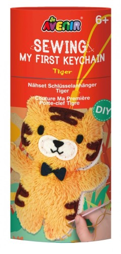 MG DYSTRYBUCJA Zestaw Uszyj brelok do kluczy - Tygrys