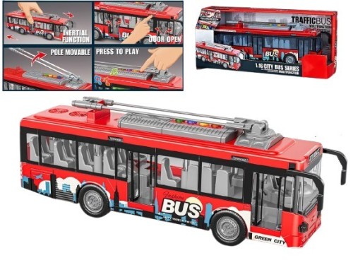 Madej Autobus b/o światło, dźwięk, otwierane drzwi