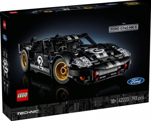LEGO Klocki Technic 42223 Samochód wyścigowy 1966 Ford GT40 MKII