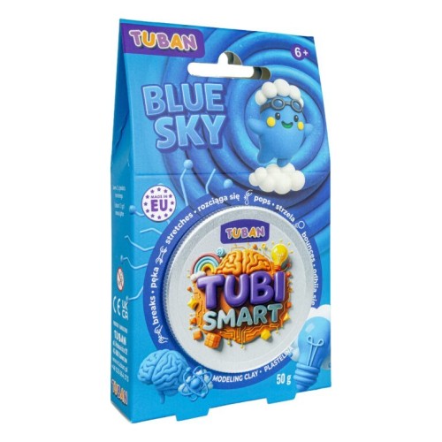 TUBAN Plastelina Tubi Smart - Blue Sky 50g