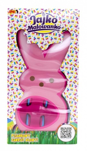 Epee Zestaw kreatywny Jajko Malowanko Królik do malowania jajek różowy
