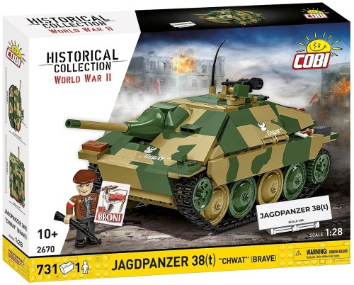 Cobi Klocki Klocki Jagdpanzer 38t Chwat 731 klocki