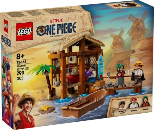 LEGO Klocki One Piece 75636 Chatka w wiosce Fuusha