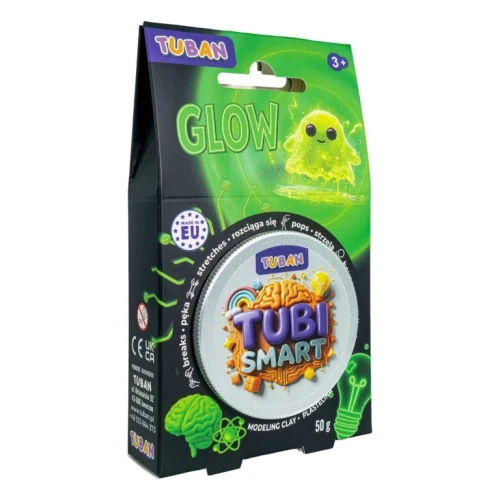 TUBAN Plastelina Tubi Smart - Glow 50g