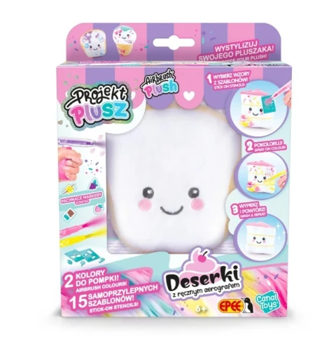 Epee Projekt Plusz Deserki - Kreatywny zestaw z ręcznym aerografem, Chałka