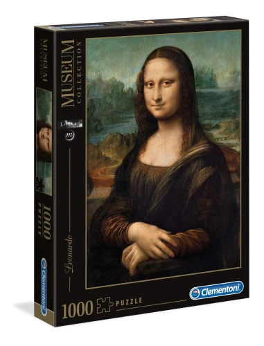 PUZZLE 1000 ELEMENTÓW MONA LISA CLEMENTONI 