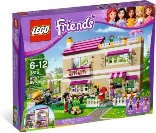 Lego Klocki 3315 Friends Domek Oliwii