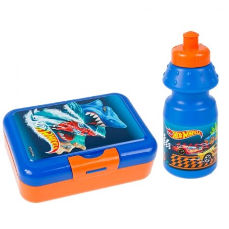 Bidon z Pudełkiem Śniadaniowym Hot Wheels Starpak*