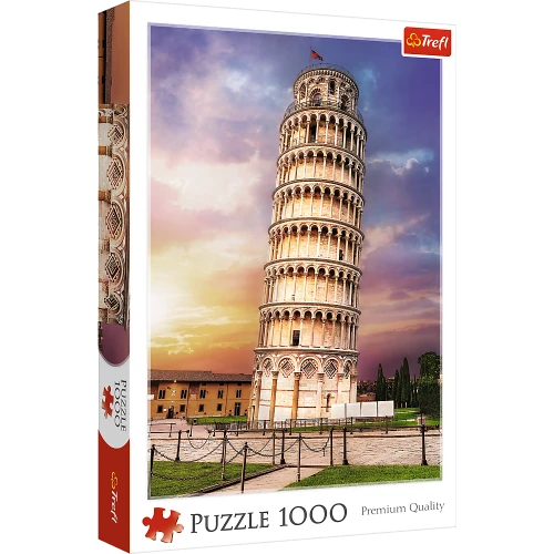 Puzzle 1000 elementów WIEŻA W PIZIE 10441 X