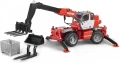 BRUDER Pojazd Manitou teleskopowy MRT 2150 z akcesoriami