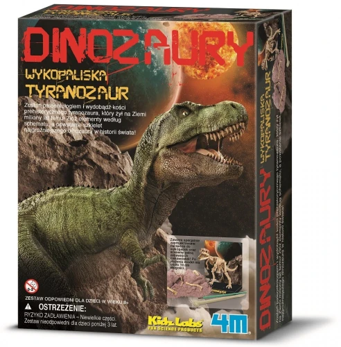 4m Zestaw naukowy Wykopaliska - Velociraptor