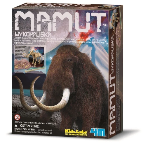 4m Zestaw naukowy Wykopaliska - Mamut
