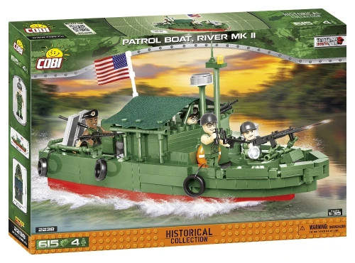 Cobi Klocki Klocki Patrol Boat River Mk II