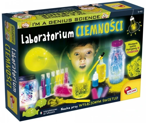 Lisciani Zestaw naukowy Im A Genius Laboratorium ciemności