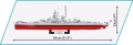 Cobi Klocki Klocki Historical Collection Battleship Gneisenau