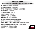 Cobi Klocki Klocki KTO Rosomak 666 klocków