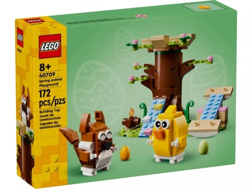 LEGO Klocki 40709 Wiosenny plac zabaw dla zwierzątek