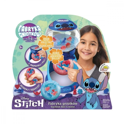 Cobi Zestaw Squeez Ball Fabryka gniotków - Stitch