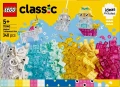LEGO Klocki Classic 11040 Magiczny zestaw z przezroczystymi klockami