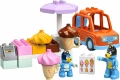 LEGO Klocki DUPLO Bluey 10458 Wyprawa po lody z Bluey