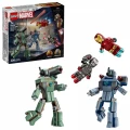 LEGO Klocki Super Heroes 76320 Iron Man i War Machine kontra drony Hammera