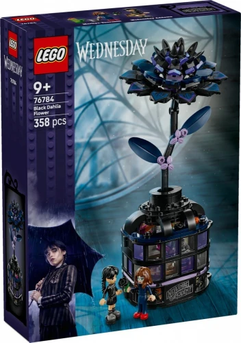 LEGO Klocki Wednesday 76784 Kwiat czarnej dalii