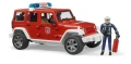 BRUDER Jeep Wrangler Straż pożarna z modułem