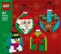LEGO Klocki Iconic 40744 Kolekcja ozdób świątecznych