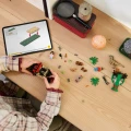 LEGO Klocki Jurassic World 76972 Ucieczka terenĂłwkÄ przed raptorem