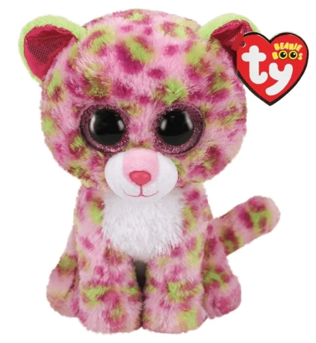 Meteor Maskotka TY Beanie Boos rĂłĹźowy leopard 15 cm