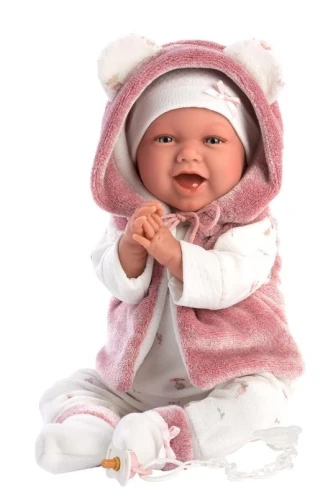 Llorens Lalka bobas śmiejąca się Mimi 42 cm