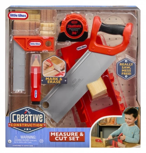 Little Tikes Zestaw Creative Construction Zestaw do pomiaru i cięcia