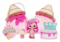 MGA Lalka Yummiland Beauty Bag + Lip Gloss, Ice Cream